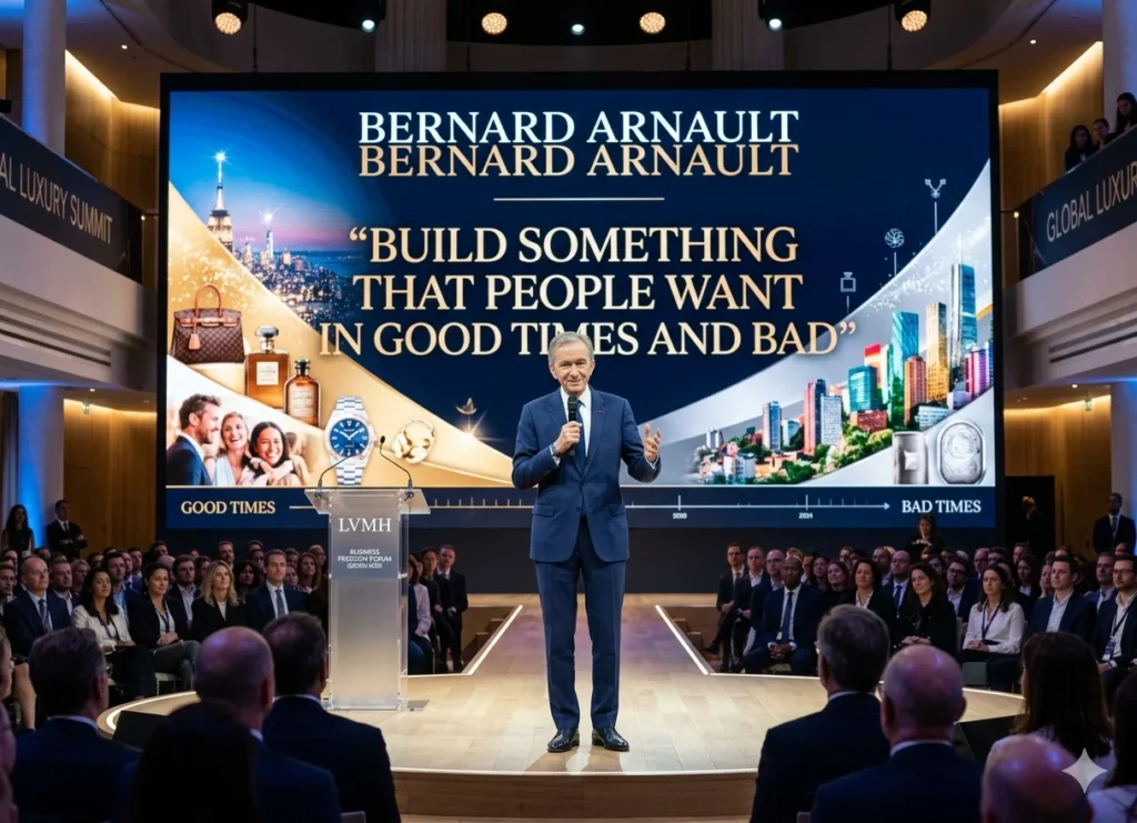 Bernard Arnault Build Something That People Want in Good Times and Bad