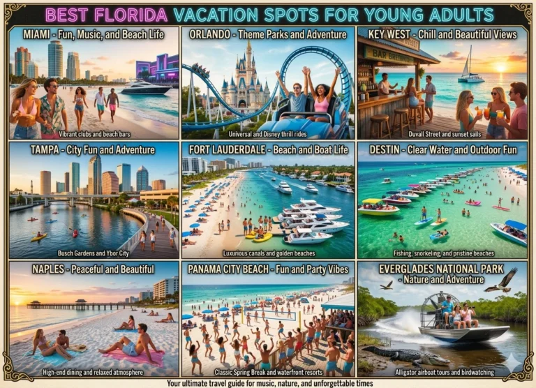 Best Florida Vacation Spots for Young Adults