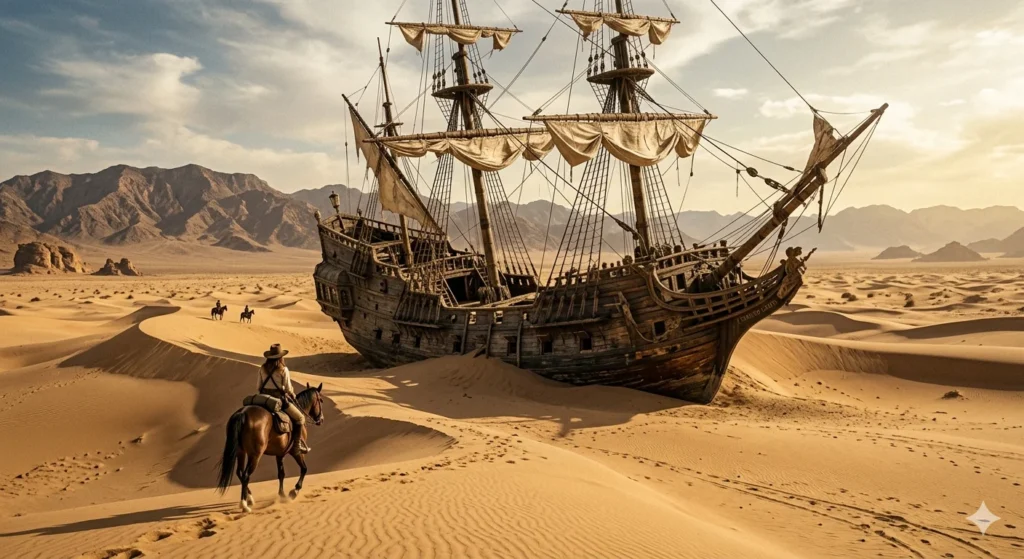 Lost Ship of the Desert
