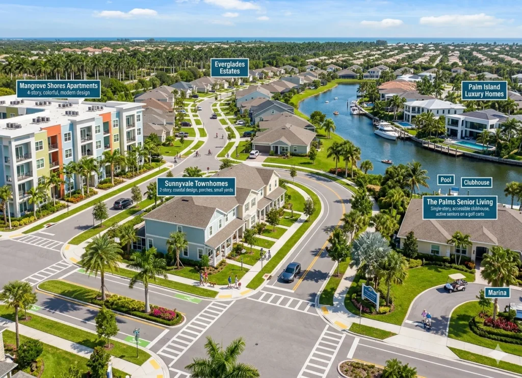 Many Housing Options In Florida