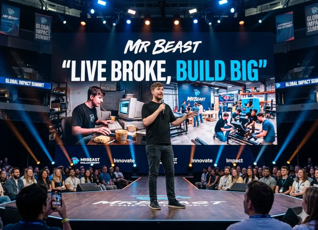 Mr Beast Live Broke Build Big