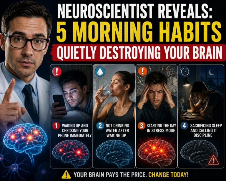 Neuroscientist Reveals: 5 Morning Habits Quietly Destroying Your Brain