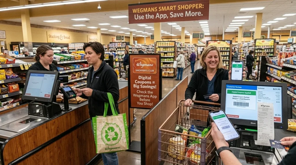 Not Checking the App or Digital Coupons