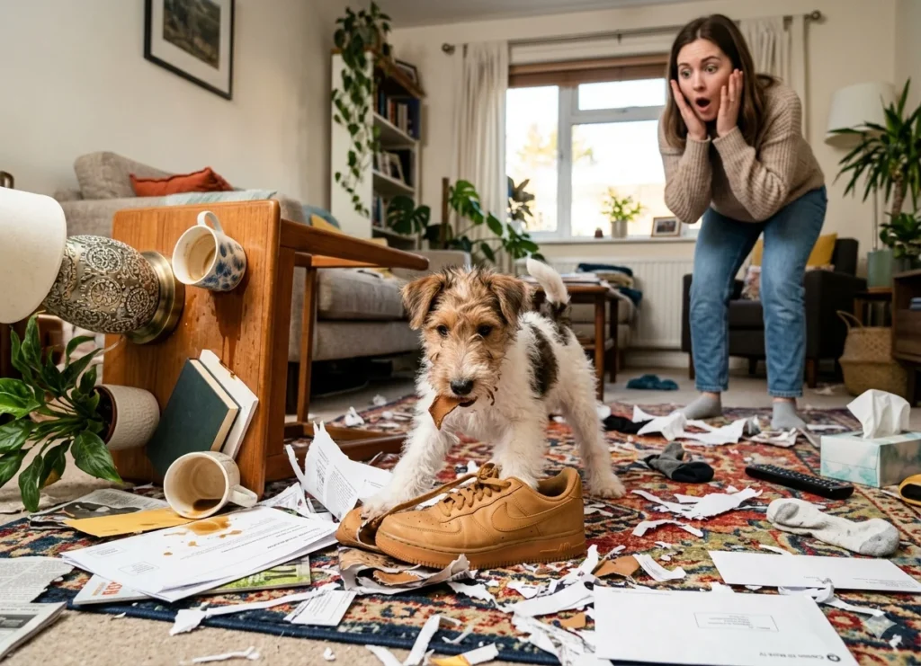 Puppies Can Be Destructive