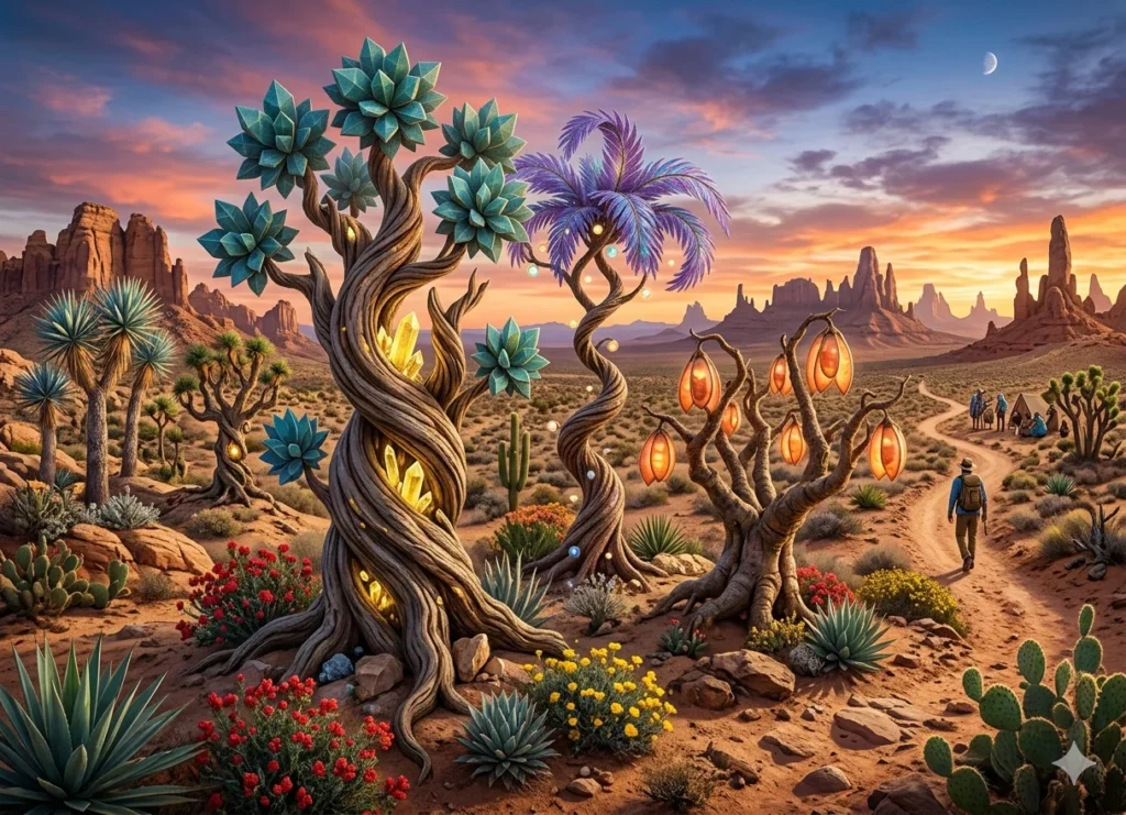 Strange and Beautiful Unique Desert Trees