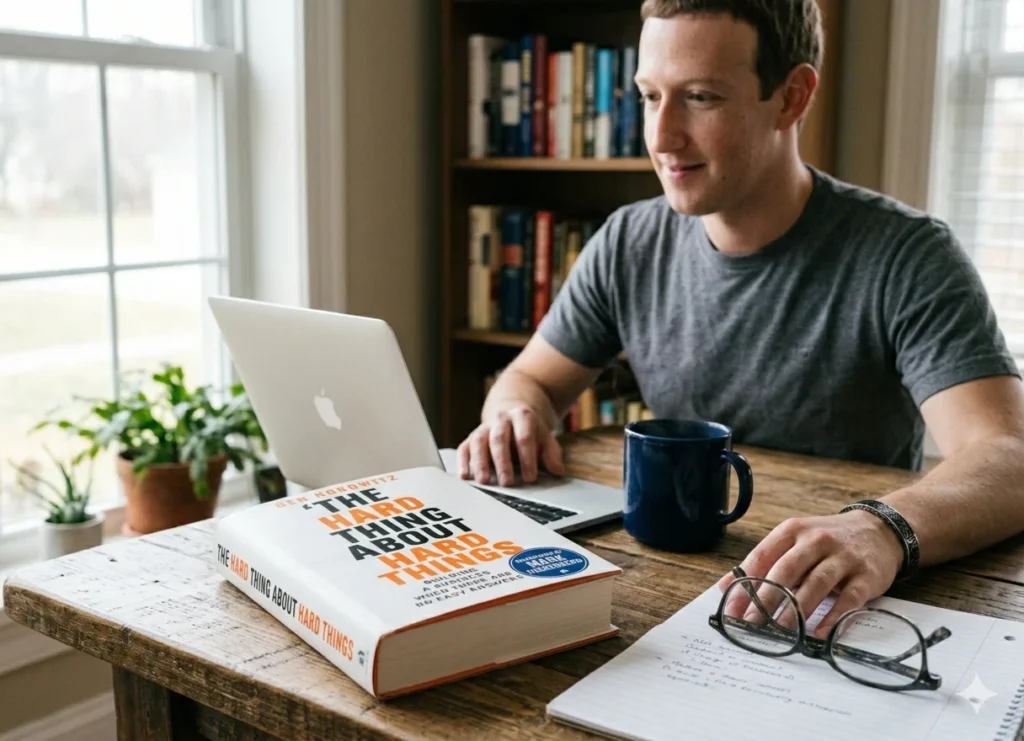 The Hard Thing About Hard Things Recommended by Mark Zuckerberg