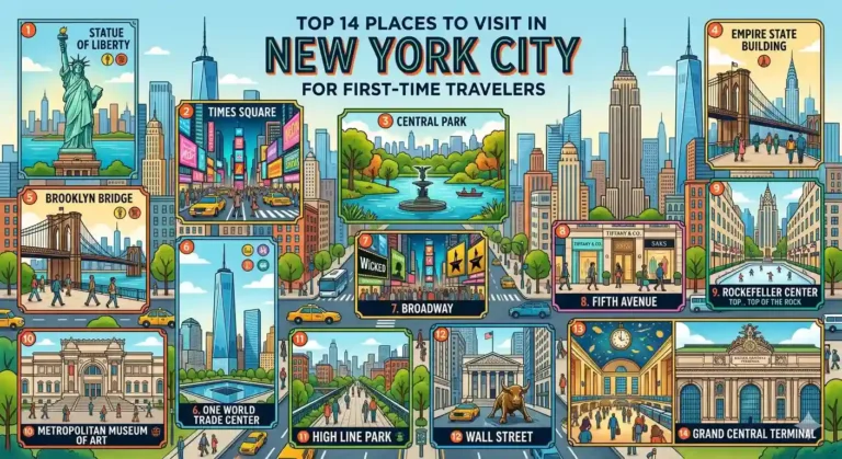 Top 14 Places of New York