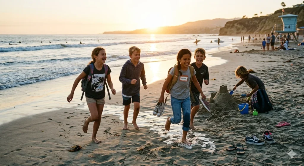 California kids Know Beach Days Can Happen After School