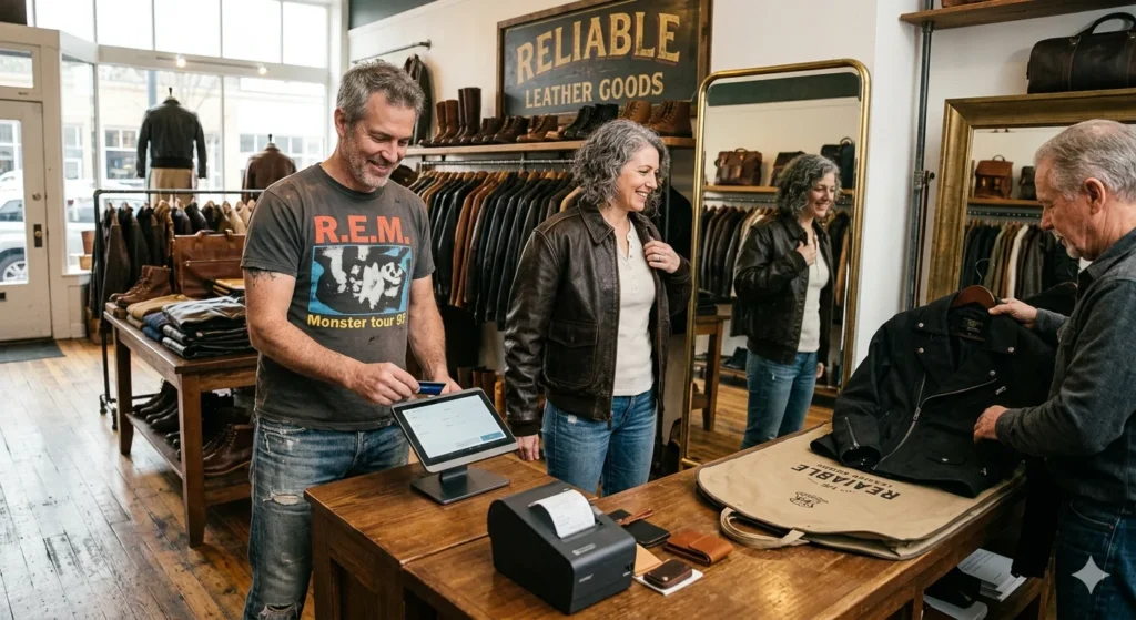  Gen Xers Buy A Reliable Leather Jacket create image