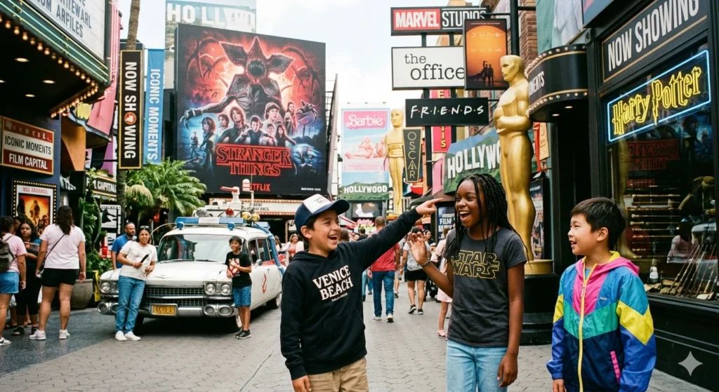 California kids Seeing Movie or TV References Everywhere